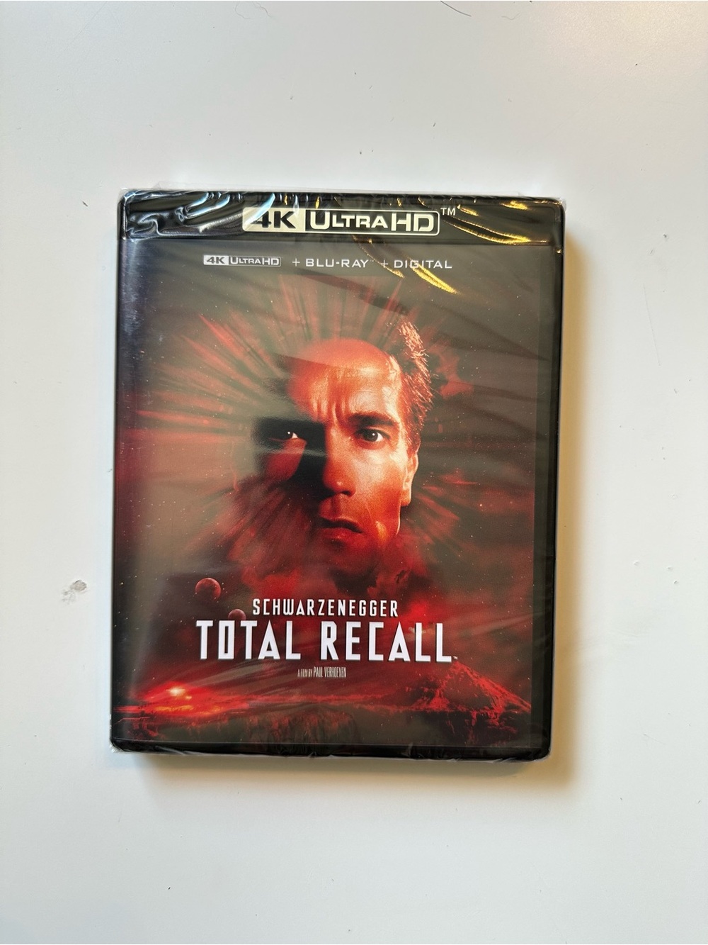 Total Recall (4K UHD + Blu-ray, 1990) Arnold Schwarzenegger NEW